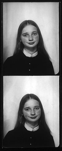 Roselyne Gaude adolescente, à Verdun