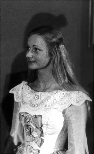 Roselyne Gaude dans Les Femmes savantes à Louis-le-Grand, juin 1976